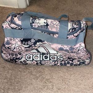 Adidas Floral Duffel Bag
